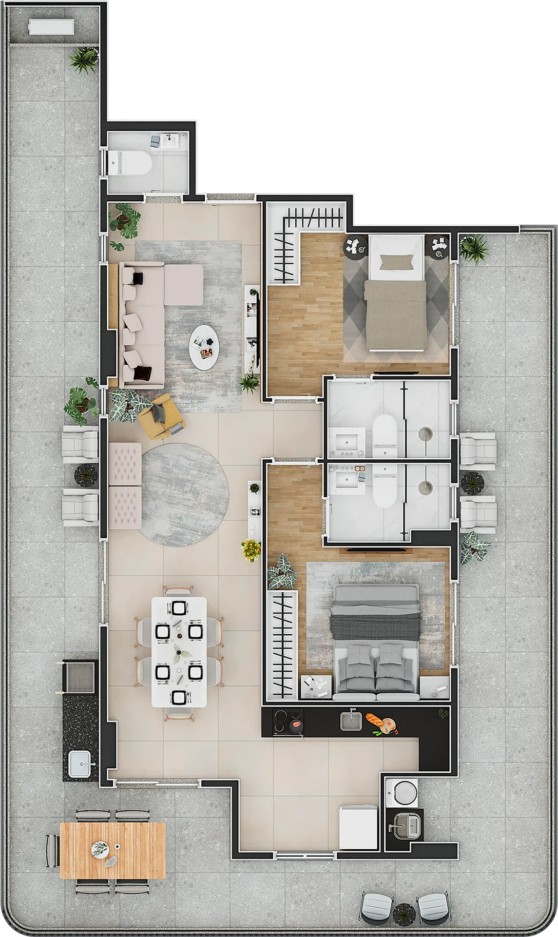 FINAL1-GARDEN-N11-77,53M2AREAUTIL+32,15M2AREAPRIVATIVA